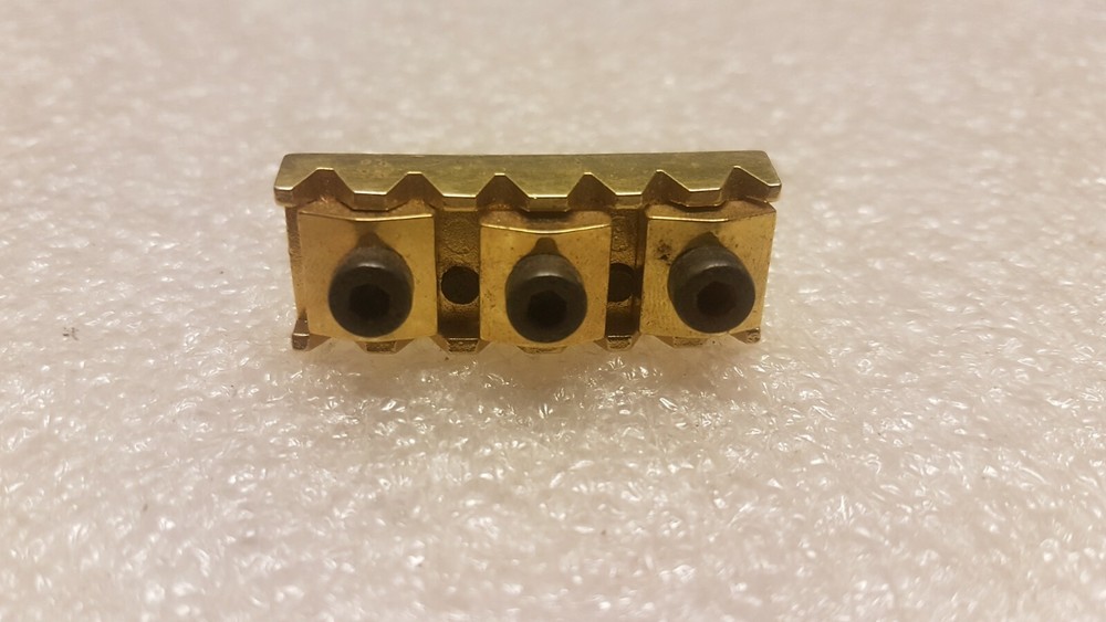 80's SCHALLER R 3 LOCKING NUT - GOLD