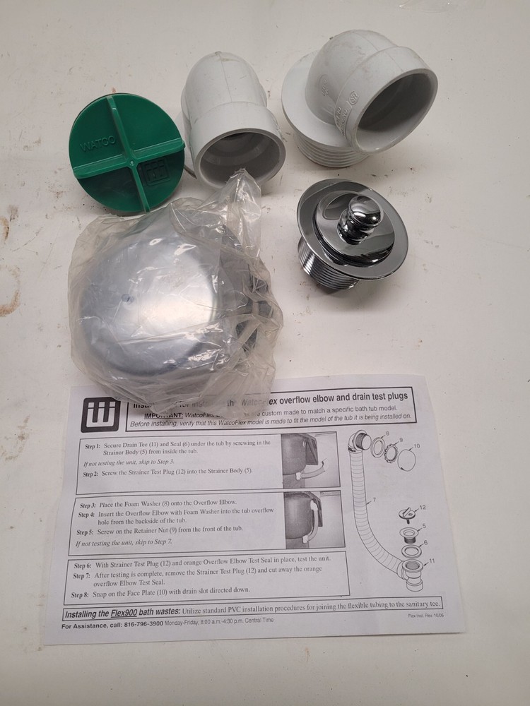 Watco W901-PP-PVC-CP Schedule 40 Innovator Push Pull Kit