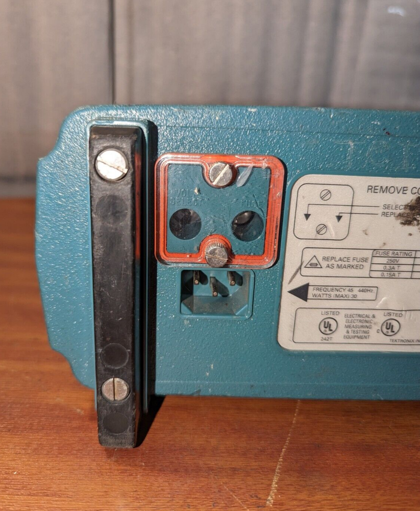 Tektronix 1503c Metallic TDR Cable Tester, "Check Disc".