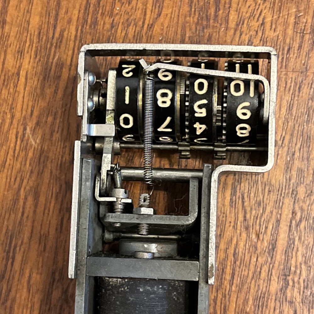 Operator / Test Position Time Clock - Vintage Western Electric Bell System