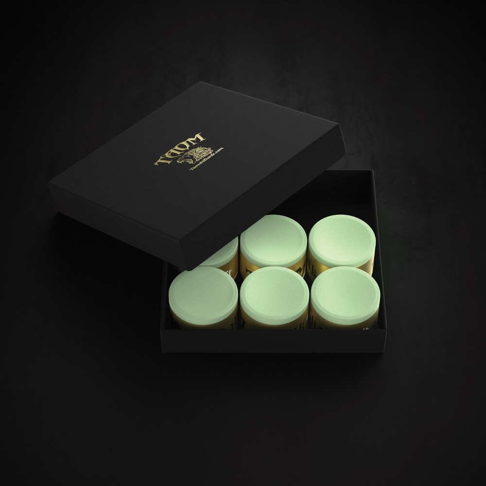 TAOM SOFT CHALK, pool table, snooker, billiard chalk.