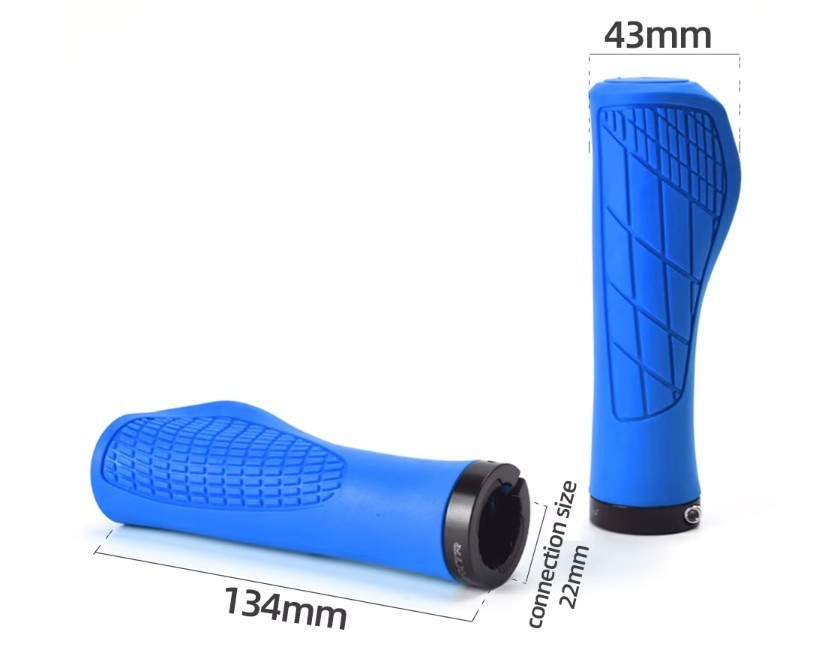 Bike Grips Rubber Mountain Bicycle MTB Handlebar Ergonomic Cycling Lock