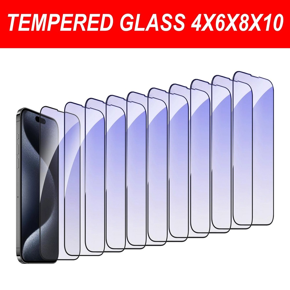 iPhone 17 Pro Max 17 Pro 17 Screen Protector Tempered Glass 4 6 8 10 Pack Bundle