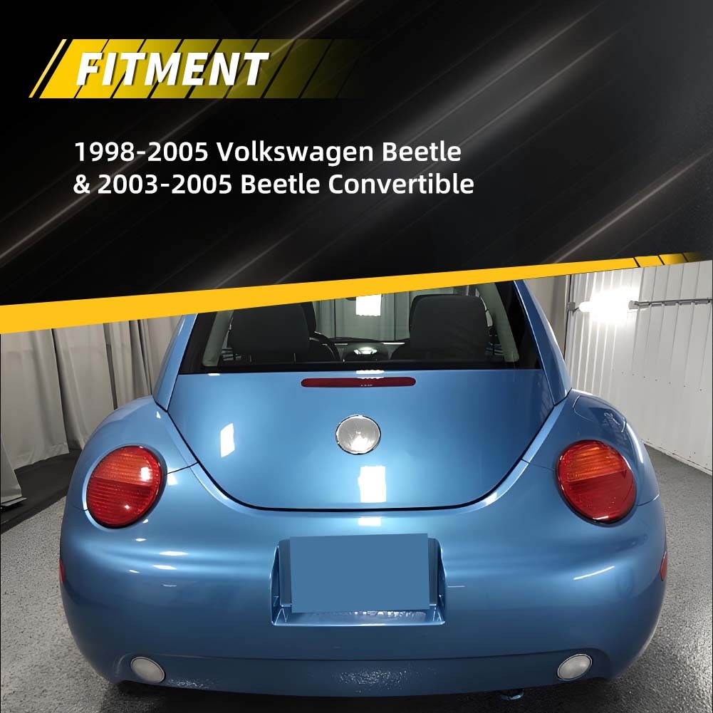 2X Rear License Plate Tag Lights For 98-05 VW Beetle & 03-05 Beetle Convertible