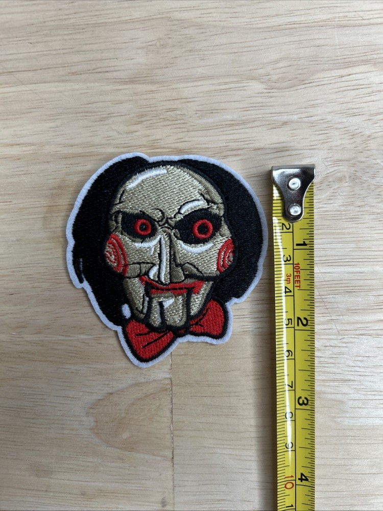 Jigsaw Embroidered Iron On Patch