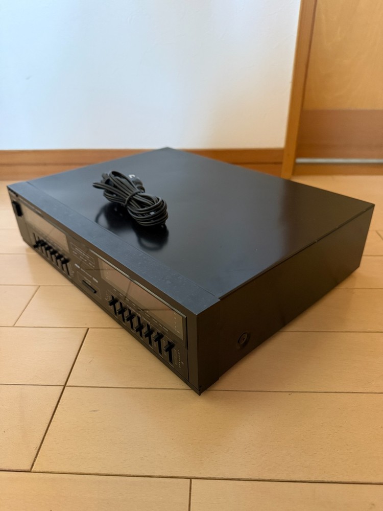 Technics SH-D5000 Stereo Graphic Equalizer Spectrum Analyzer AC 100V Used Tested