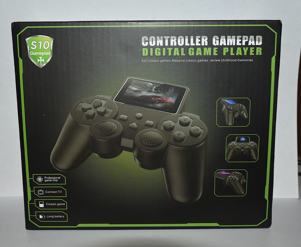 Controller Gamepad Digital Game Controller, Game Player with 520 Classic Games