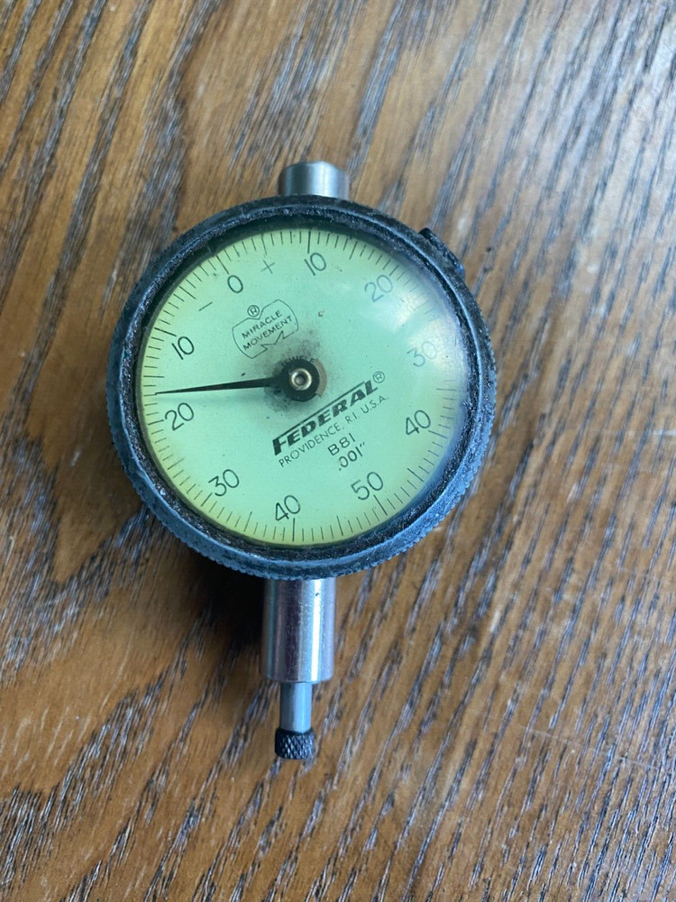 FEDERAL Dial Indicator  Miracle Movement - B81 - .001" Range - NICE