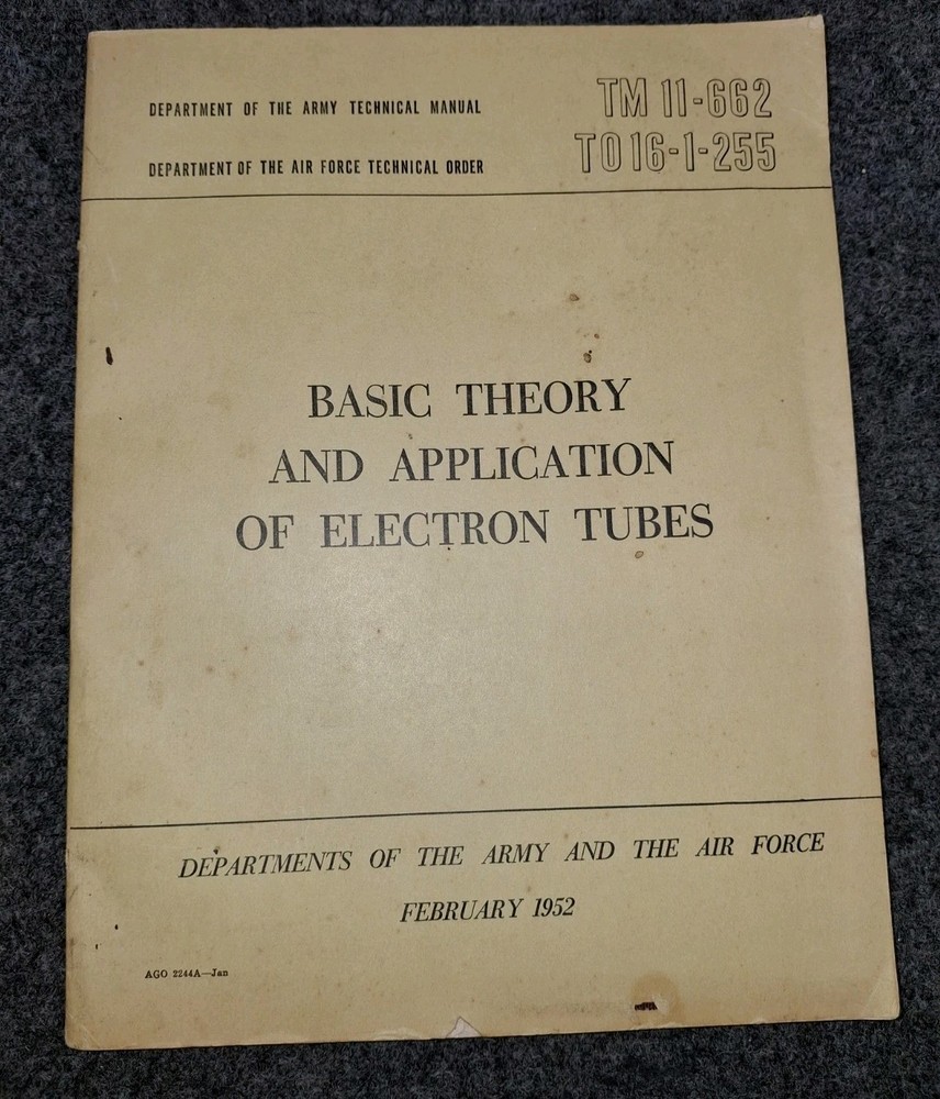 2 Books, Basic Theory and Application of Transistors/Electron Tubes