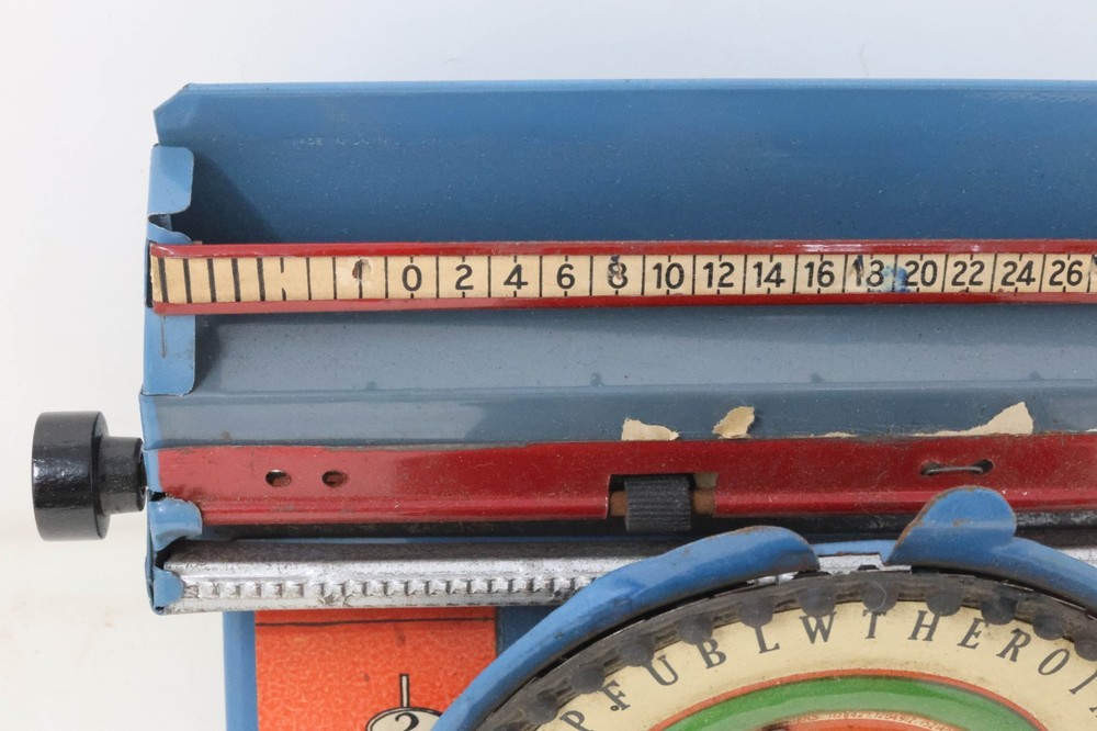Antique c. 1902 Simplex Practical Dial Typewriter No. 2 With Box