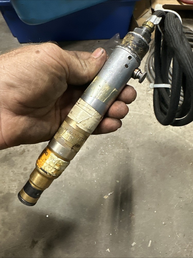 Cleco 4RSA10 Inline Pneumatic Adjustable Torque Nutrunner Screwdriver 1/4" Drive