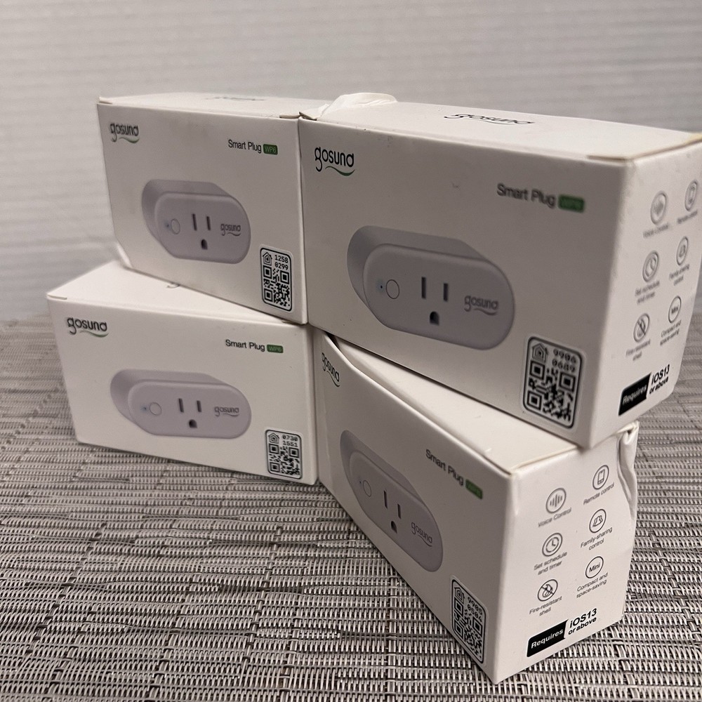 Gosund 4Pack Smart Plug Wifi Switch Socket Outlet Work W/ Alexa Google Assistant