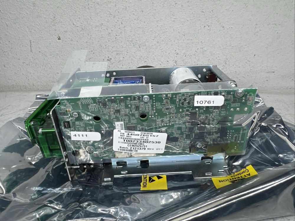 NCR Motorized Card Reader Track2 + w Std Shutter Model No 445-0765157A