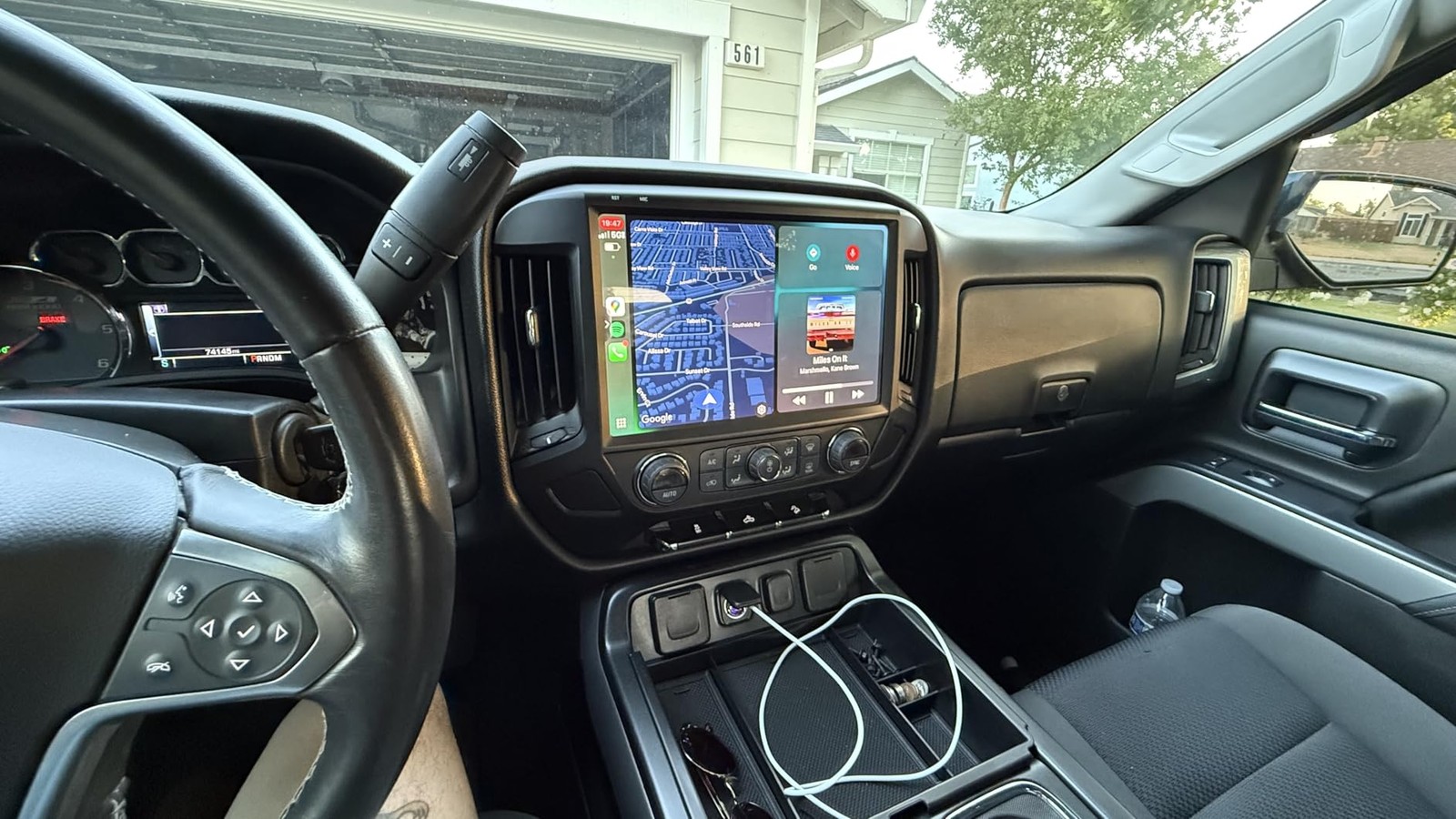 13.1'' 4+64G Android 13 Stereo Radio for Chevy Silverado 2014-18 w/Apple Carplay