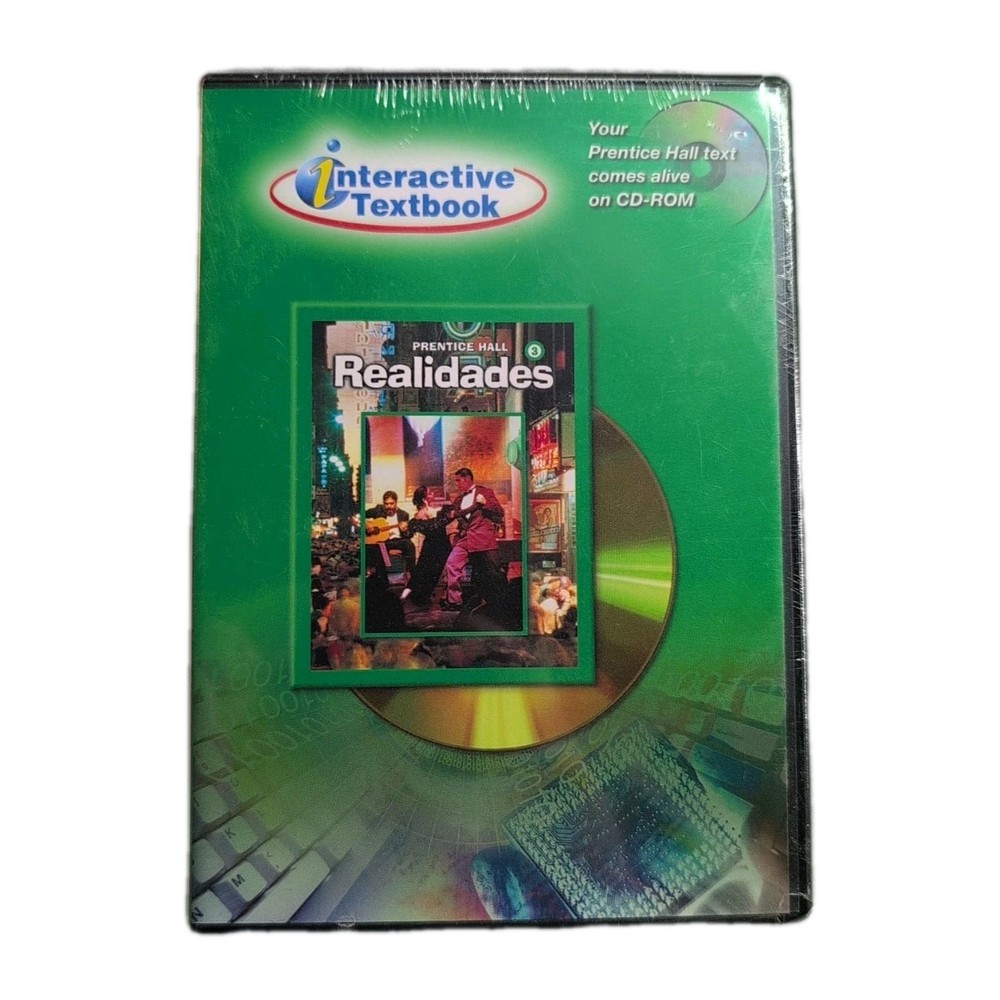 REALIDADES: LEVEL 3 INTERACTIVE TEXT CD-ROM PRENTICE HALL **BRAND NEW**