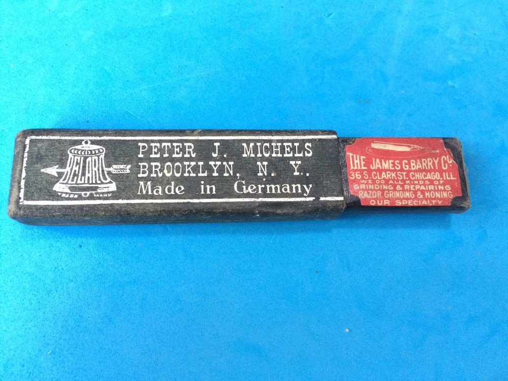Peter J. Michels "PERFECTO" Straight Razor >> BOX ONLY