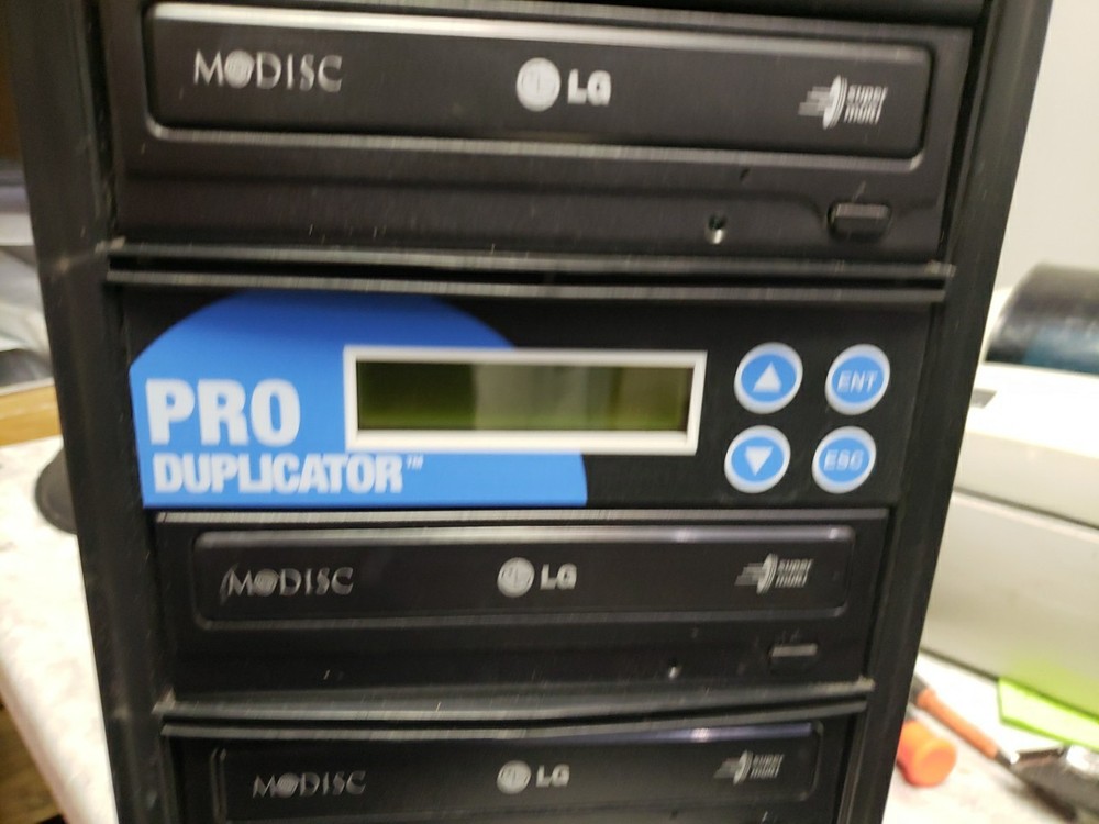 Pro Duplicator 6 Bay CD DVD Burner Tower free ship