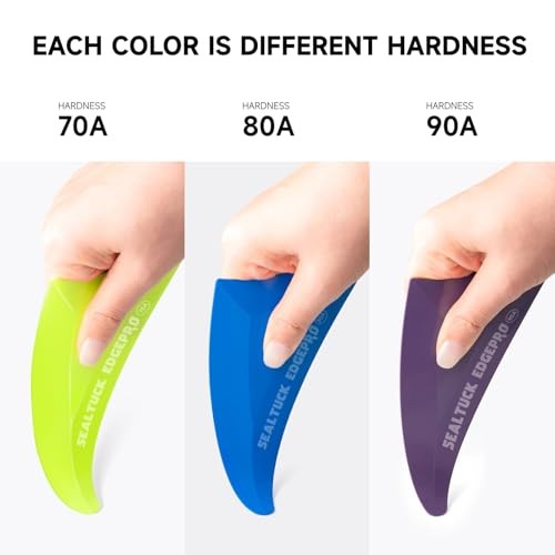 3PCS Window Tint Triangle Squeegee Set with Different Hardness – Professional