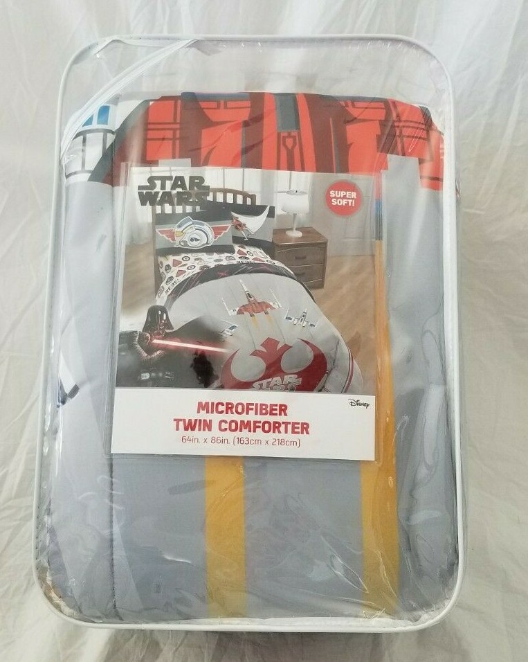 Disney Star Wars Twin Microfiber Comforter NIP