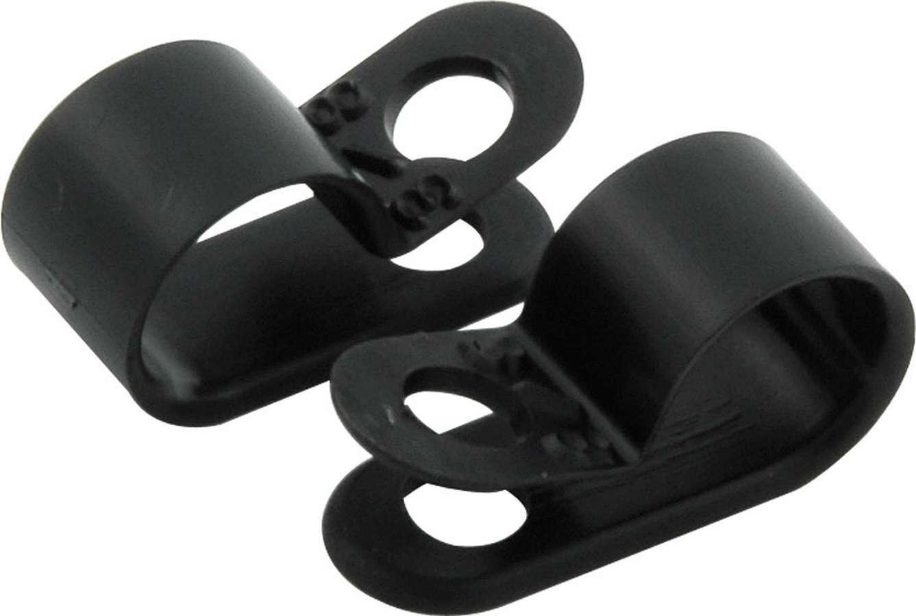 Allstar ALL18313, Set of 10 Black Nylon Nylon Line Clamps 1/2In 10Pk Performance