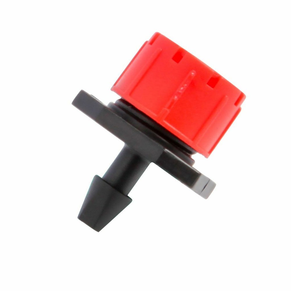 100Pc Adjustable Emitter Dripper Micro Drip Irrigation Sprinkler Watering System