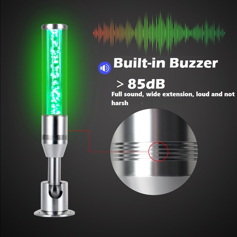 Machine toolTri-color LED super bright highlight CNC control sound warning light
