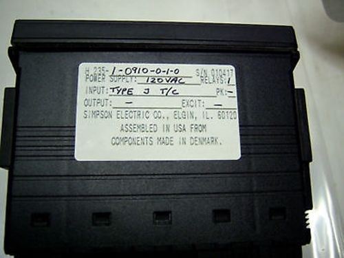 Metermaster Temperature Control H235-1-0910-0-1-0
