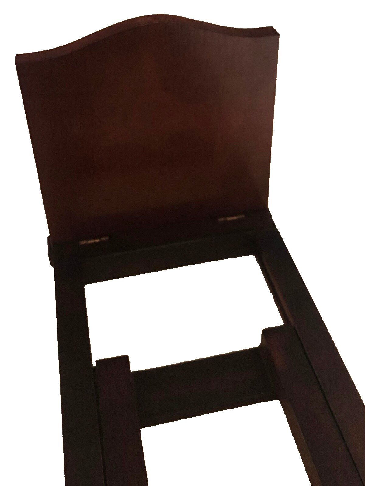 Antique English Regency Mahogany Book Slide Expandable Bookend Holder Library