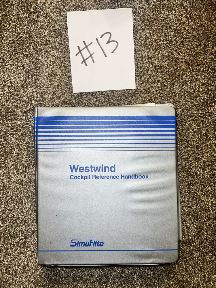 Simuflite Westwind Cockpit Reference Handbook