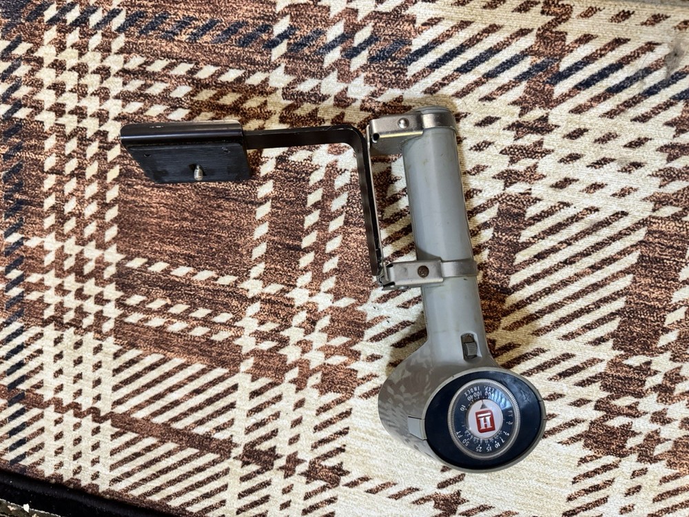 Vintage Camera Flash Unit w/ Handle & Bracket | Untested | Photo Prop