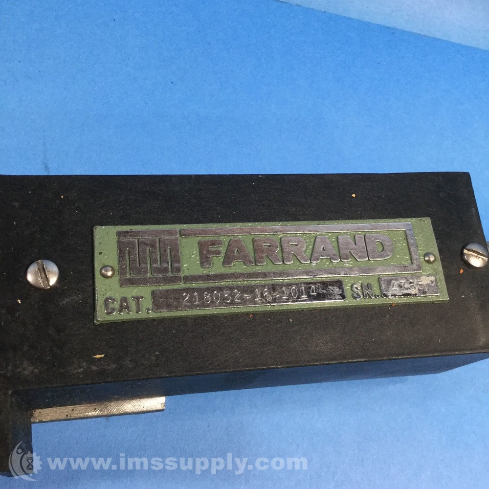 Farrand Controls 218052-16-1014 Linear Scale USIP