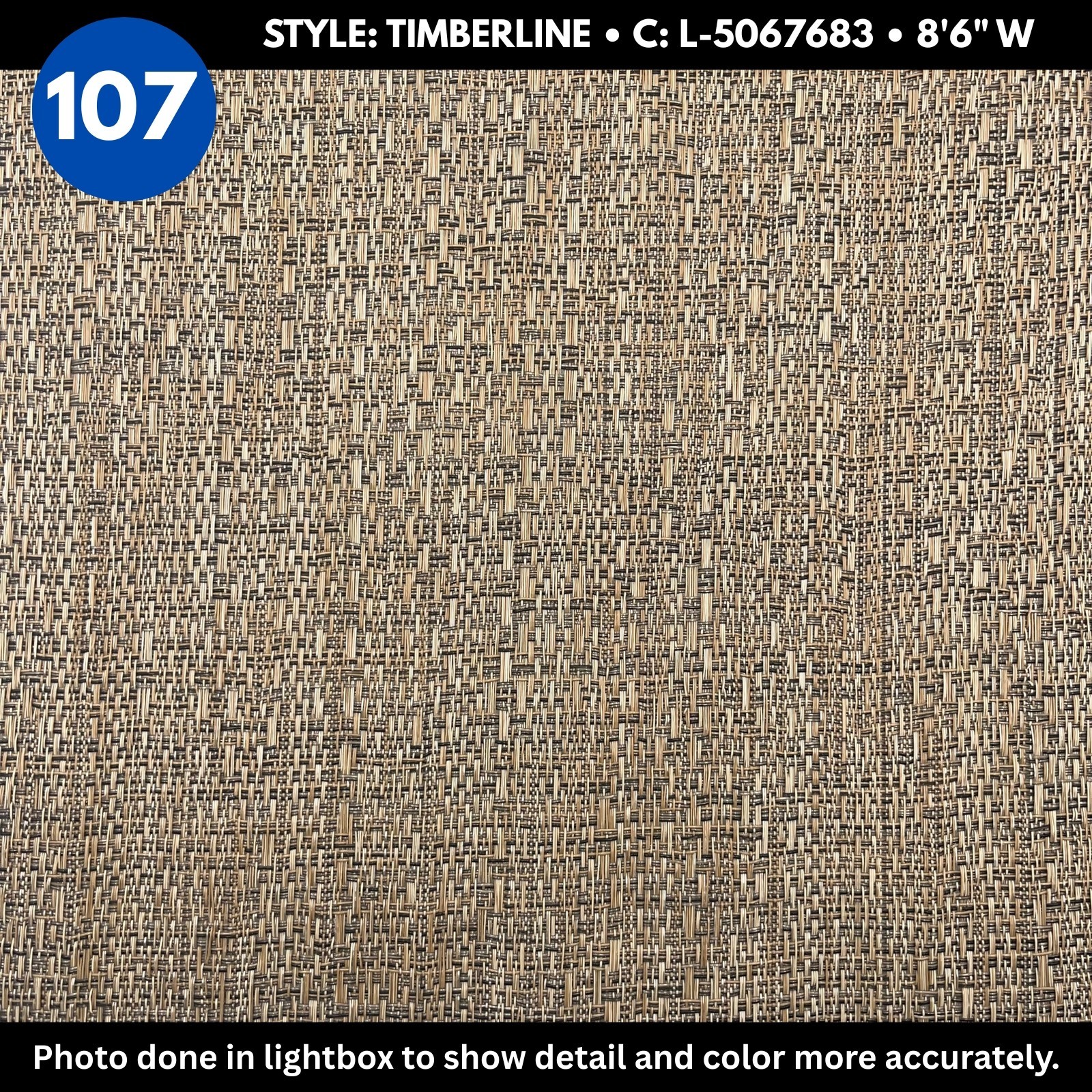 Woven Vinyl Flooring | Samples - 4.5" X 4.5" - Sample 95-108