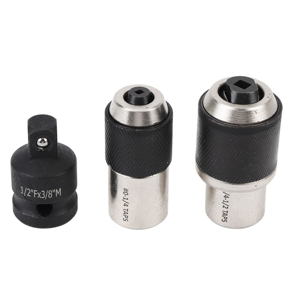 3Pcs Tap Socket Set Convenient For Limited Space For Engineers Trending