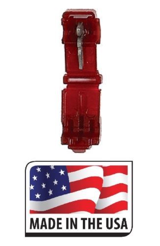 (100) T-TAP 22-18 GA. ELECTRICAL TERMINAL CONNECTOR Made In USA