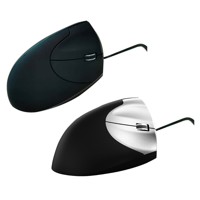 3 Key Mouse Vertical Ergonomic Optical Buttons Mouse for PC /Laptop