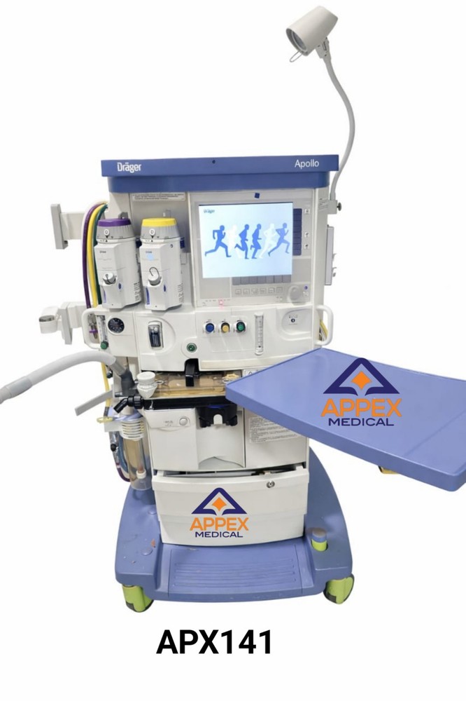 Drager Apollo Anesthesia Workstation Machine 4.50.05 Software Version (APX141)