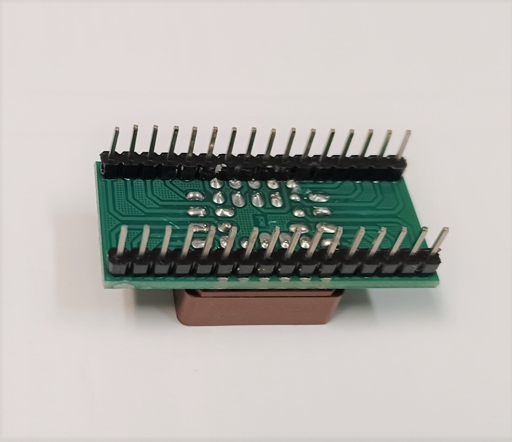 PLCC-32 to DIP-32 Adapter for Prom Programmer, IC Socket Converter, New.