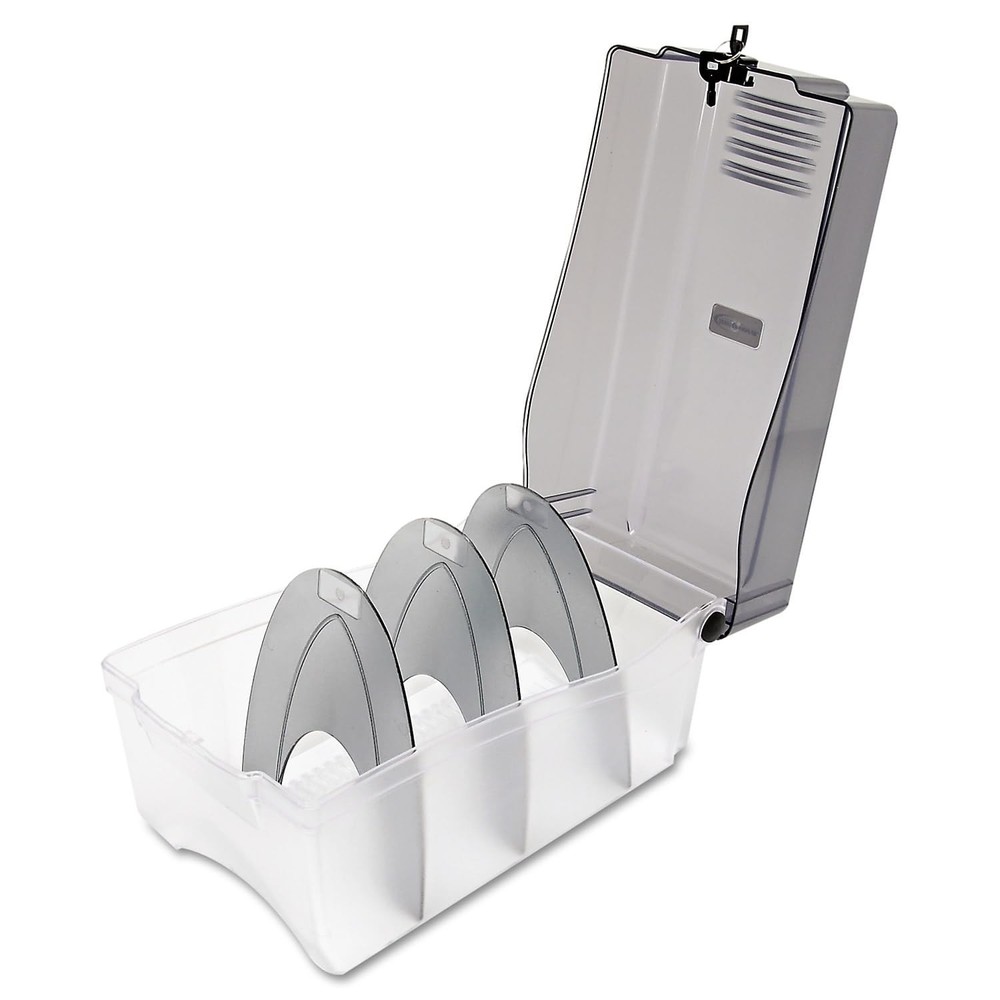 CD/DVD Storage Case IVR39502 Each. Grey/Clear