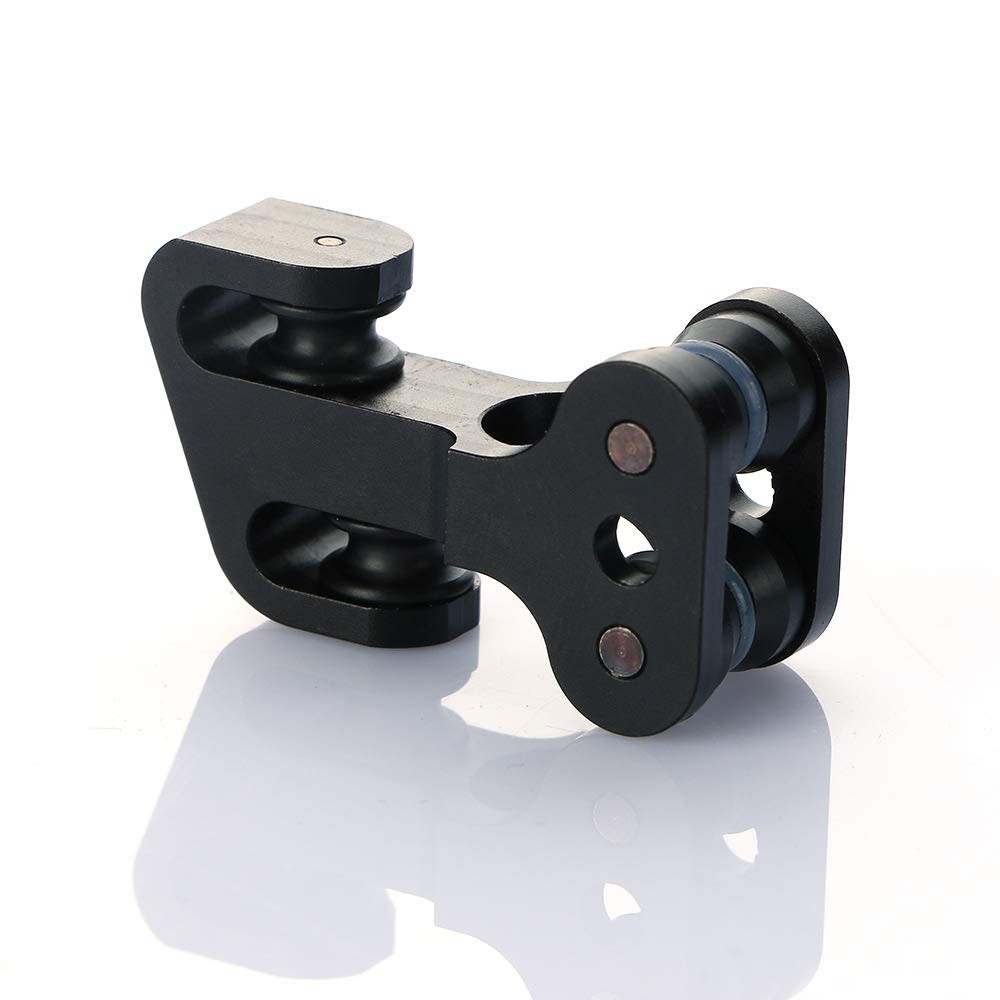 Lzwow Archery Compound Bow Cable Slide String Splitter Roller Glide Black