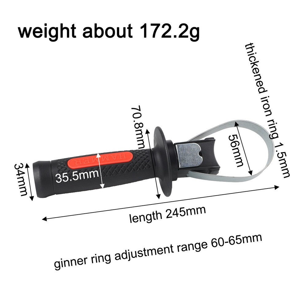 Removable Handle for Improved Electric Tool Performance Increased Durability
