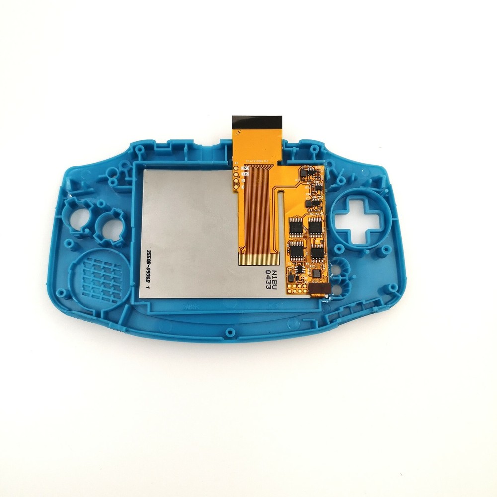 GBA V2 IPS Screen Backlight LCD Mod & GBA Pre-Cut Housing shell Case -NEW