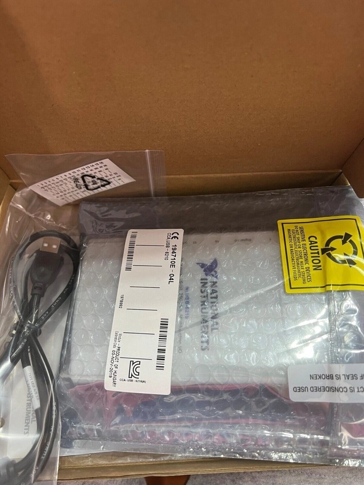 New National Instruments NI USB-6210 779675-01 Multifunction Data Acquisition