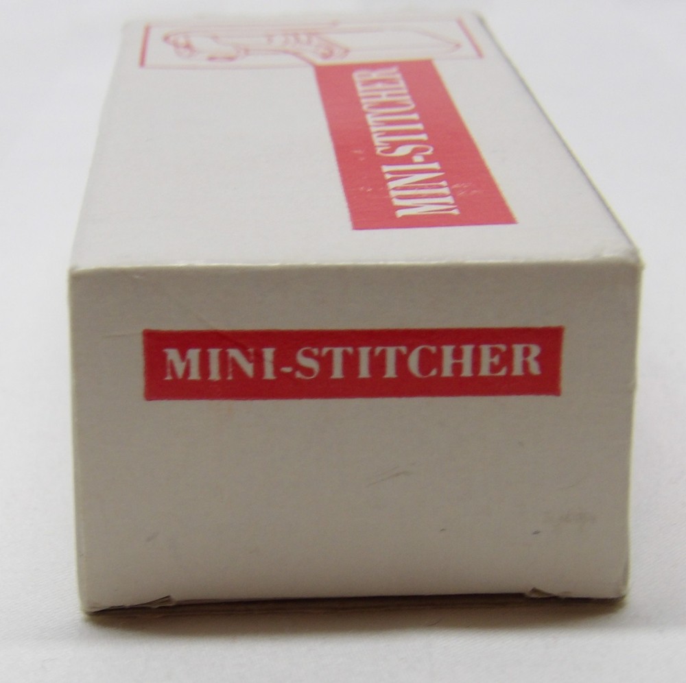 Vintage Mini-Stitcher in Original Box Including Paperwork, Extra needle, ETC.