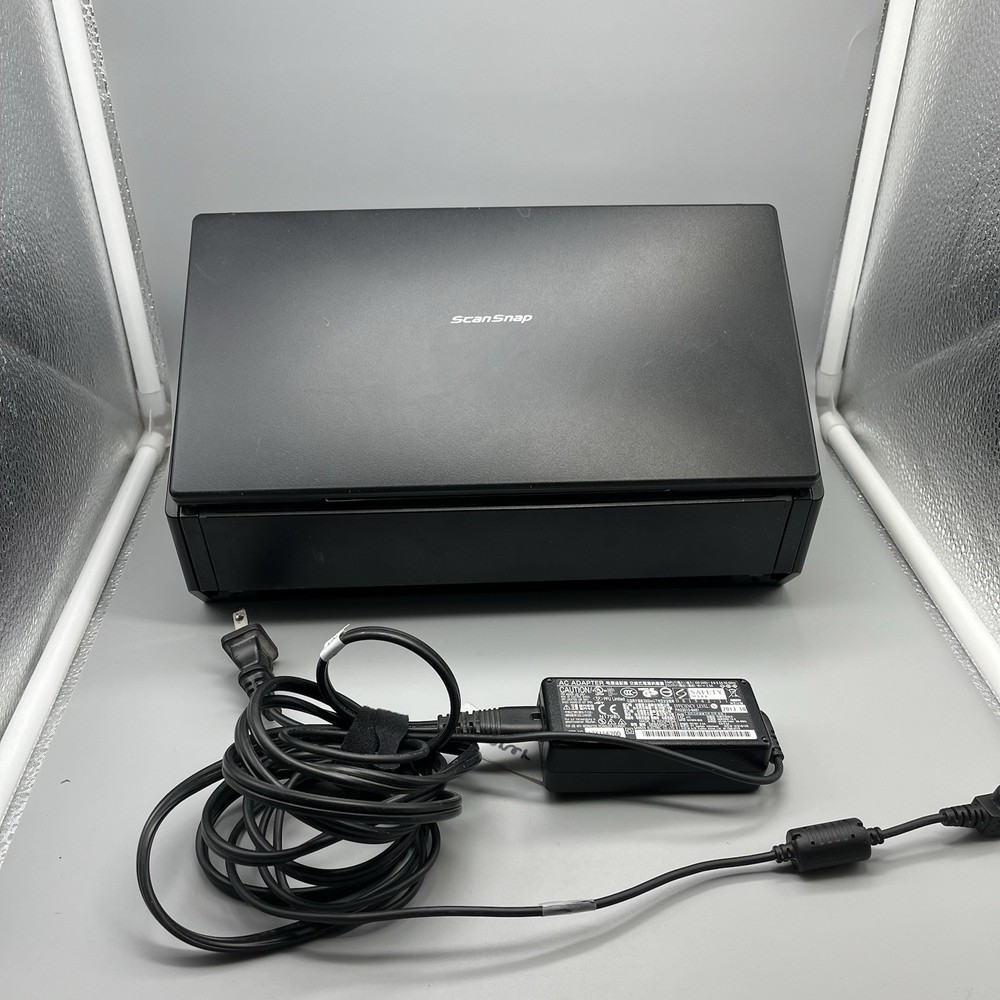 Fujitsu SCANSNAP ix500 Wireless Document & Image Scanner with Power Supply EUC