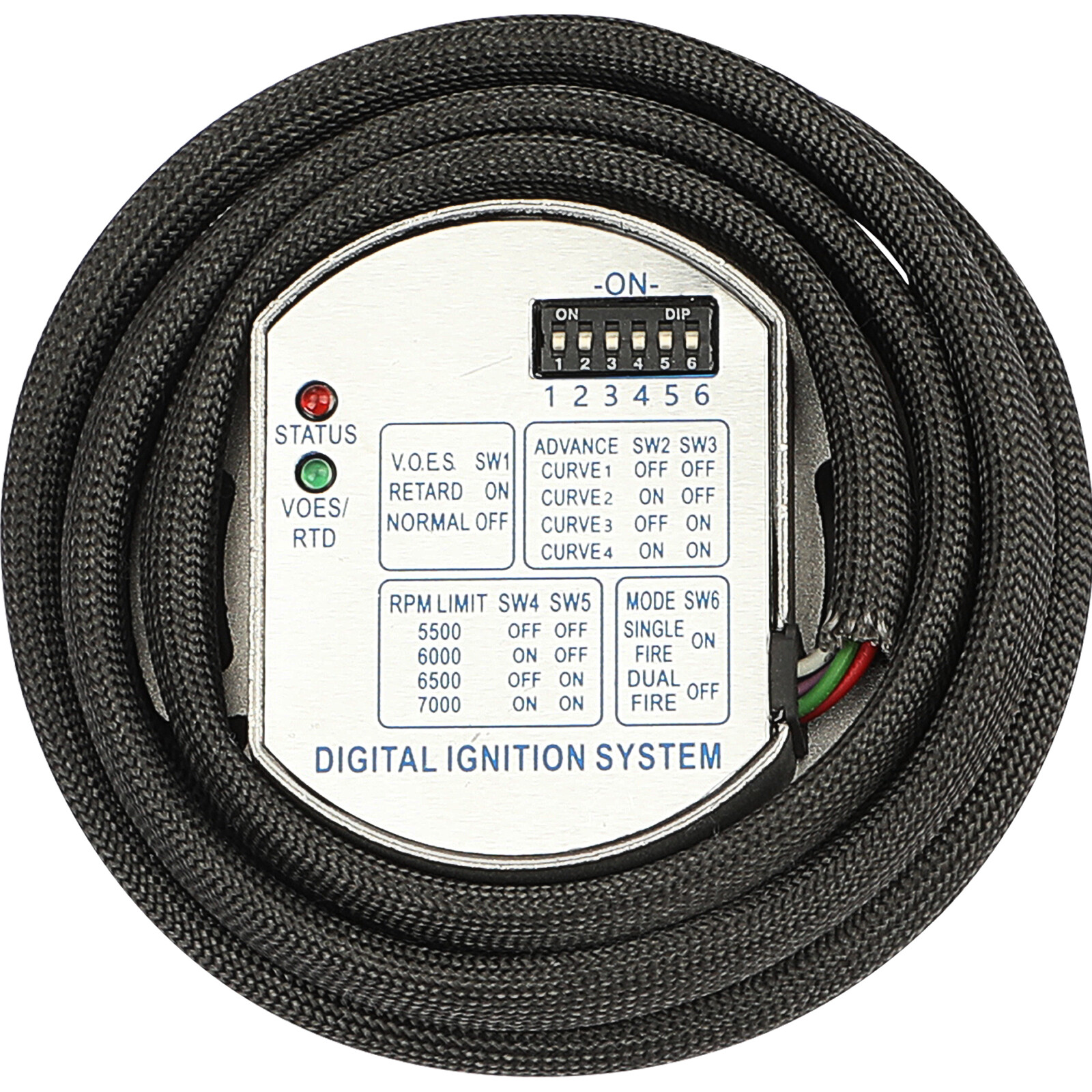 Single Fire Programmable Ignition Coil Kit For EVO Big Twin XL Sportster 53-660