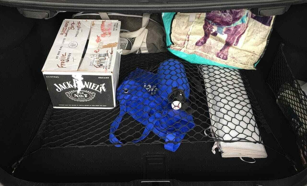 Rear Trunk Floor Style Mesh Web Cargo Net for MERCEDES-BENZ E-CLASS 1996-2002