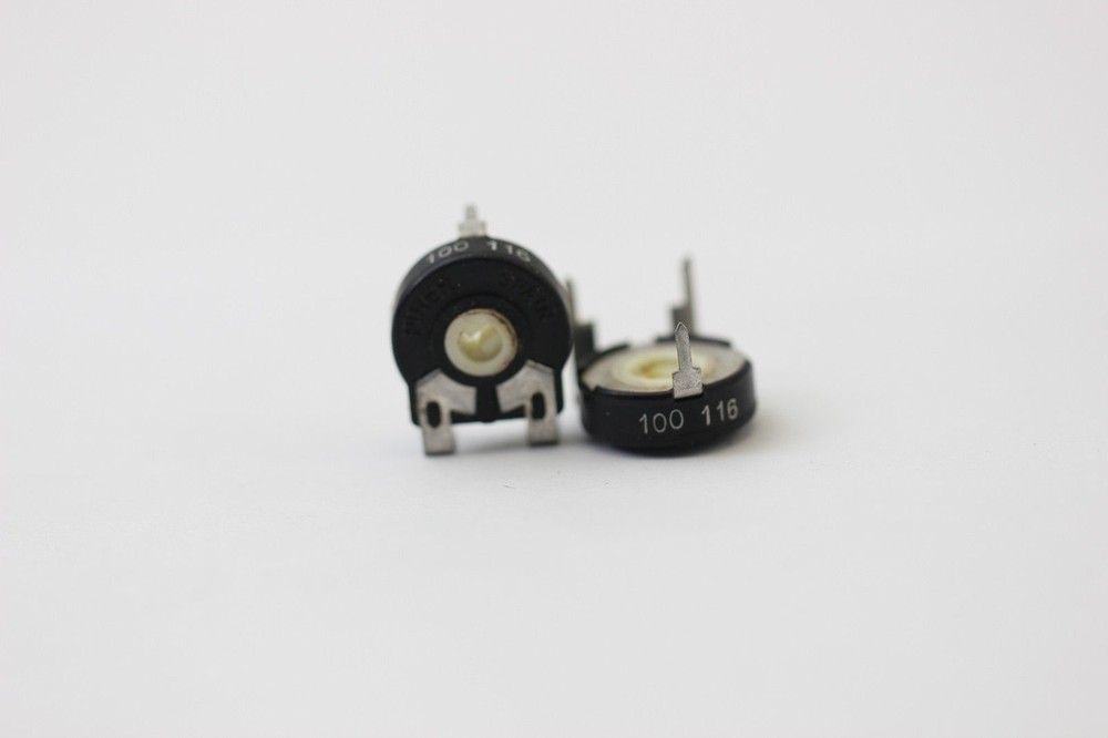 TRIMERS PIHER 100 OHM 15MM LINEAR VERTICAL NOS 1PC. CA90U4F141016
