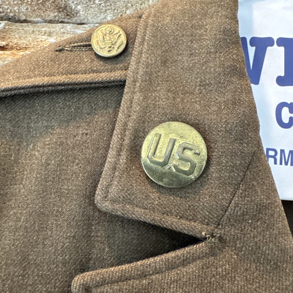 ORIGINAL WWII US ARMY AIR FORCE Jacket 111th With Hat