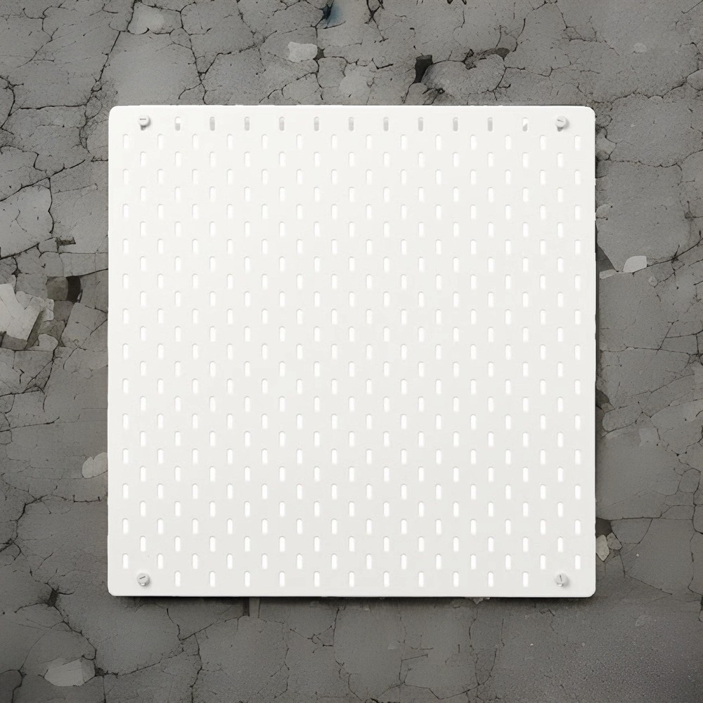 Ikea Shadis Pegboard White 22x22