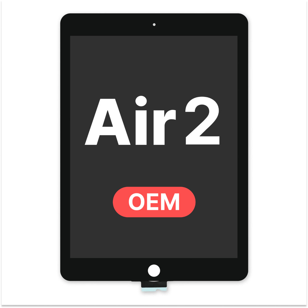 Original OEM For iPad Air 2 Gen LCD Touch Screen Digitizer Replacement "Grade A"